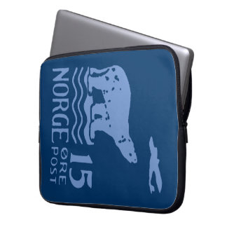 1925 Norwegian Polar Bear Laptop Sleeve