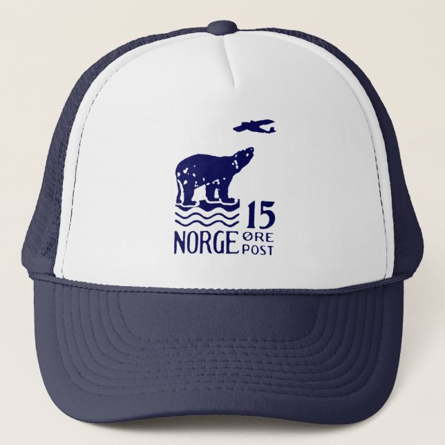 1925 Norwegian Polar Bear Trucker Hat (Front)