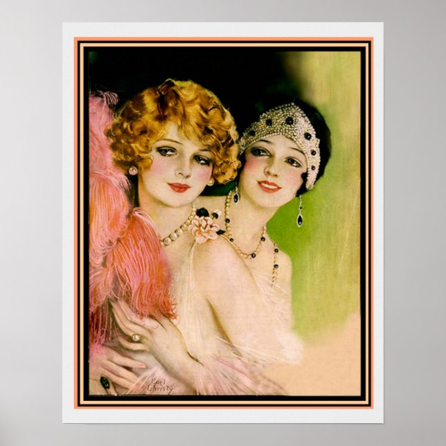 1925 Pictorial Review Art Deco Print -Earl Christy (Front)