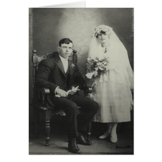 1925 Wedding Day Cards (Front)