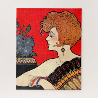 1925 woman jigsaw puzzle