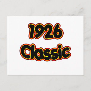 1926 Classic Card