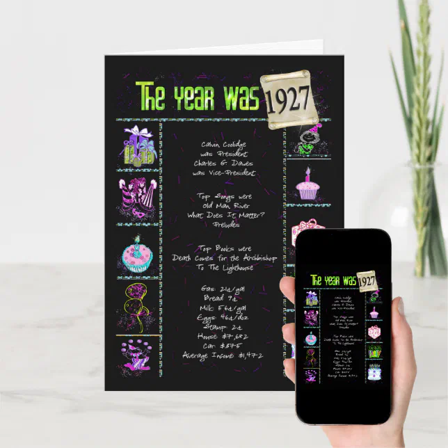 INTERESTING FACTS ABOUT 1927 visual data 7