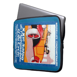 1927 Brussels Automotive Exposition Laptop Sleeve