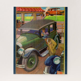 1927 Kelly-Springfield tire ad Jigsaw Puzzle