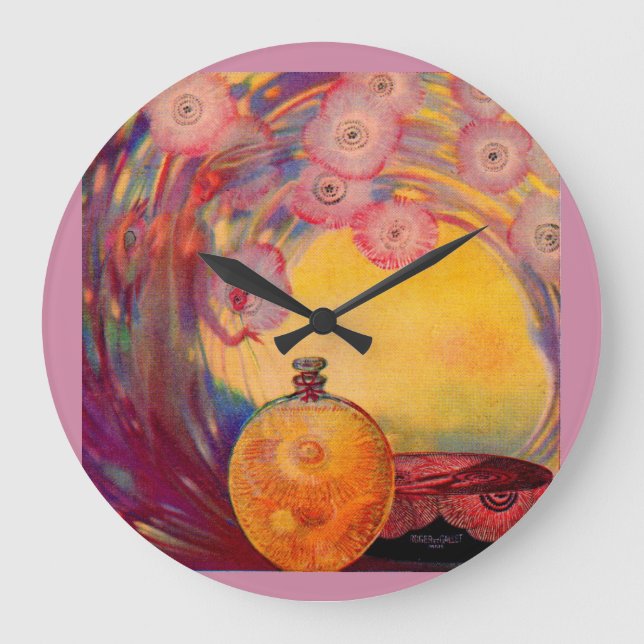 1927 Roger & Gallet perfume ad Large Clock (Front)