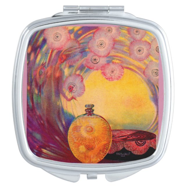 1927 Roger & Gallet perfume ad Makeup Mirror (Front)