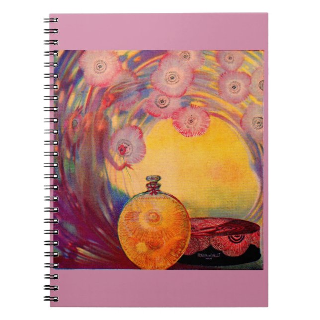 1927 Roger & Gallet perfume ad Notebook (Front)