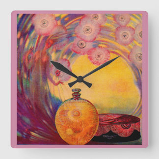 1927 Roger & Gallet perfume ad Square Wall Clock