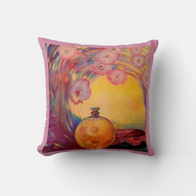 1927 Roger & Gallet perfume ad Throw Pillow (Front)