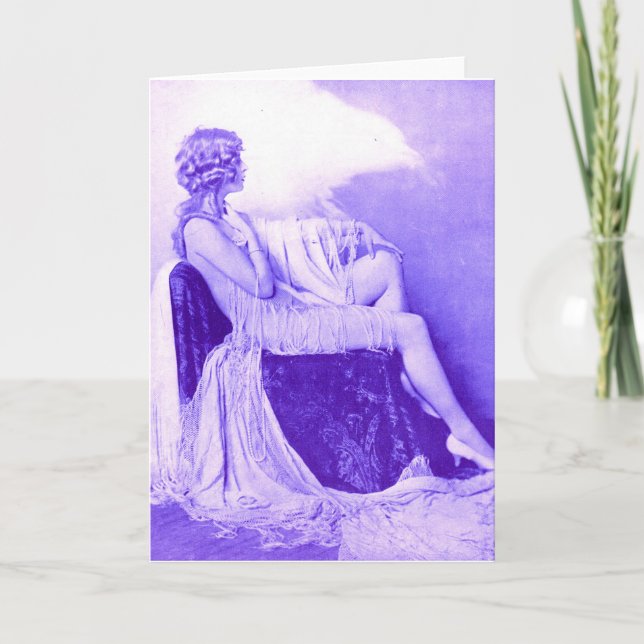 1927 Ziegfeld girl Card (Front)