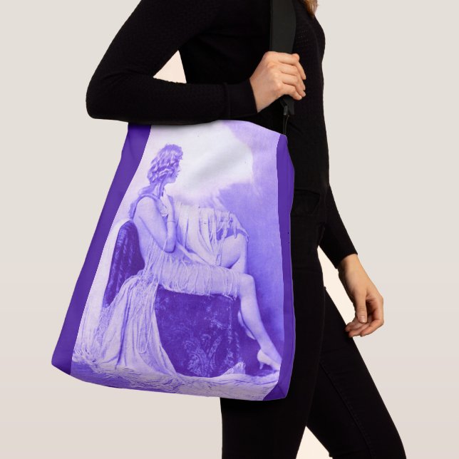 1927 Ziegfeld girl print Crossbody Bag (Close Up)