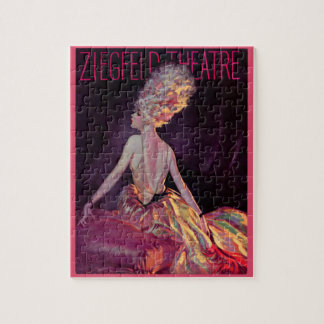1927 Ziegfeld Theatre cover art Jigsaw Puzzle