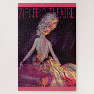 1927 Ziegfeld Theatre cover art Jigsaw Puzzle