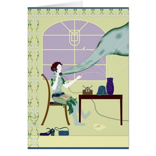 '1927TELEPHONING' CARDS (Front)