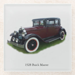 1928 Buick Master glass coaster
