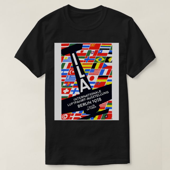 1928 International Air Show T-Shirt (Design Front)