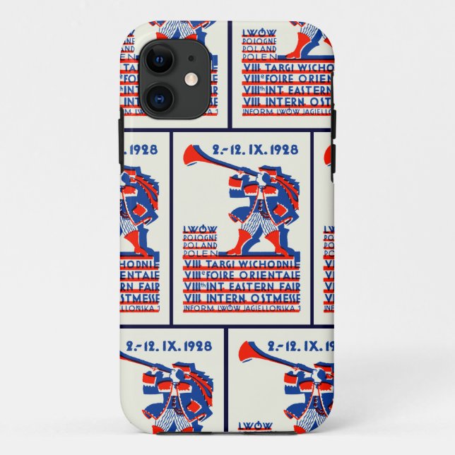 1928 Lwow Eastern International Fair Case-Mate iPhone Case (Back)