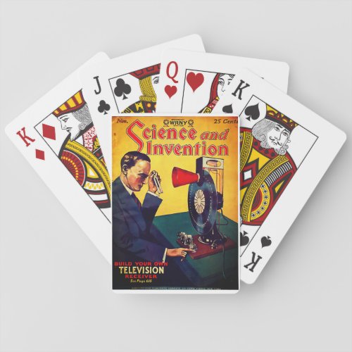 1928 Magazine Cover Playing Cards