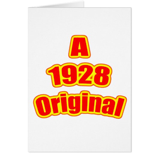 1928 Original Red (Front)