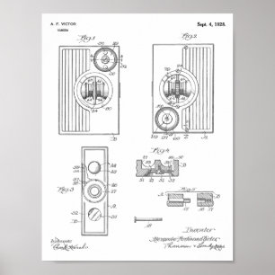 1928 Vintage Camera Patent Art Drawing Print