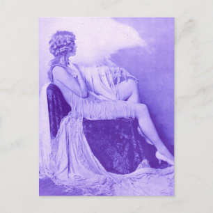1928 Ziegfeld girl Postcard