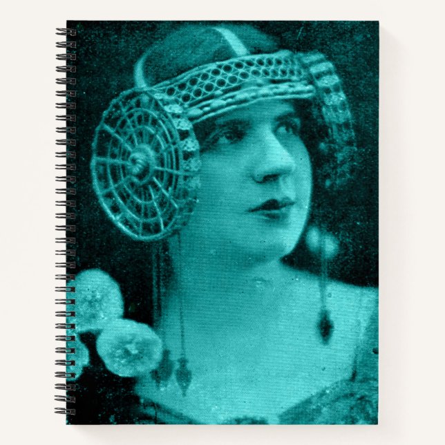 1929 French artiste Mme. Tessandra  Notebook (Front)