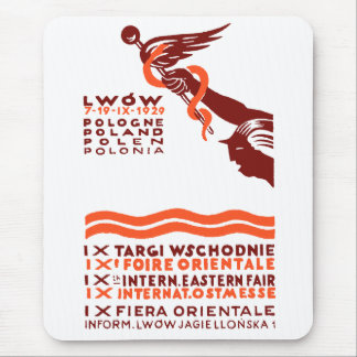 1929 Lwow Eastern International Fair Mouse Pad