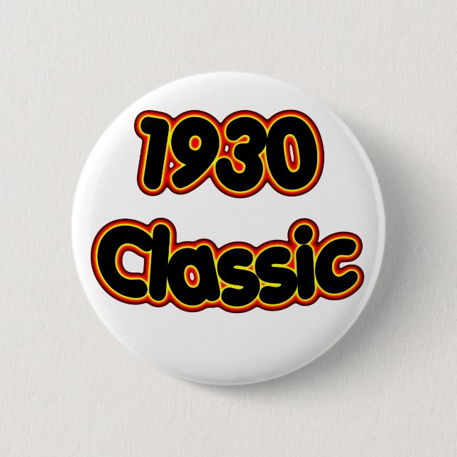 1930 Classic Button (Front)