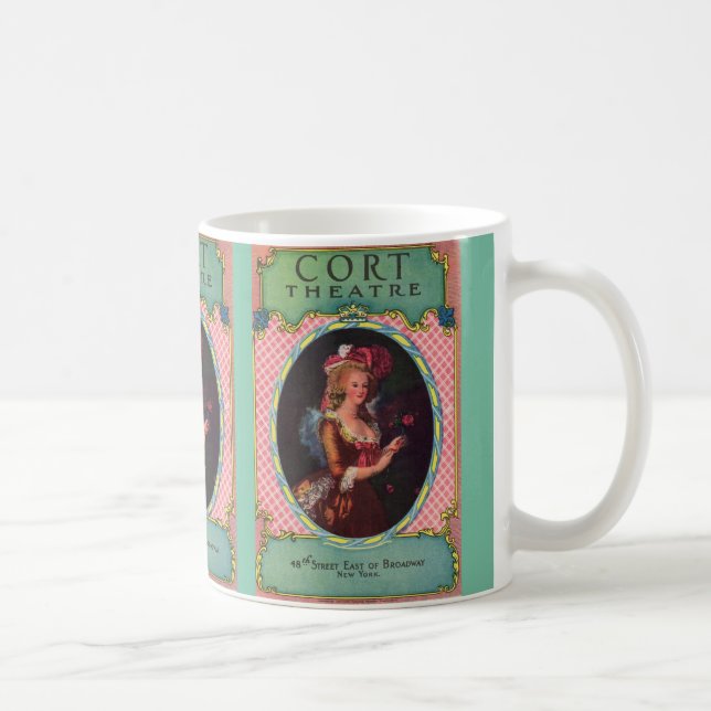 1930 Cort Theatre playbill cover Coffee Mug (Right)