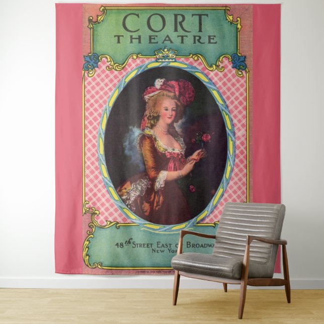 1930 Cort Theatre playbill cover Tapestry (In Situ)