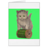 1930 Corticelli white kitten (Front)