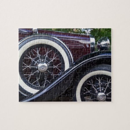 1930 Ford A Classic Car Jigsaw Puzzle