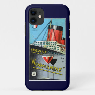 1930 French Apertif Normandie iPhone 11 Case