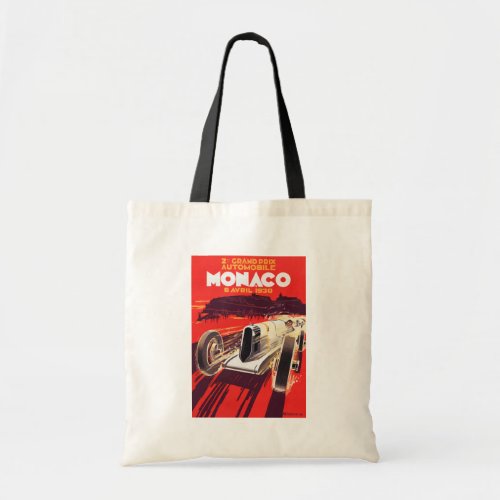 1930 Grand Prix of Monaco Tote Bag