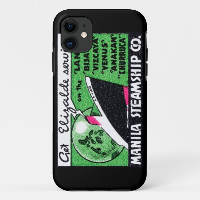 1930 Manila Steamship Company Case-Mate iPhone Case (Back)