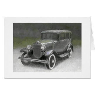 1930 Model A Sedan Cards