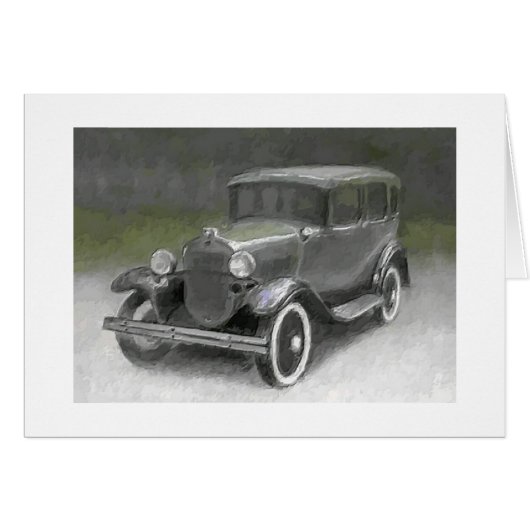 1930 Model A Sedan Cards (Front Horizontal)