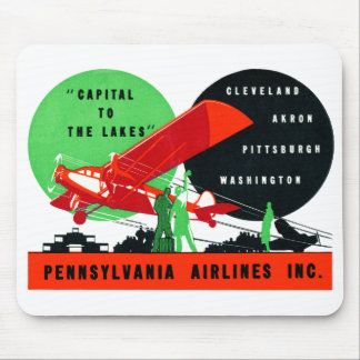 1930 Penn Airlines Poster Mouse Pad