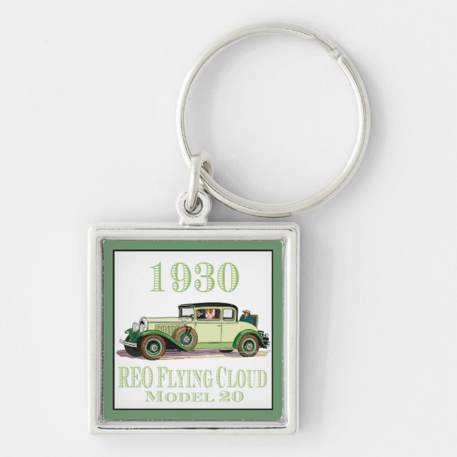 1930 REO Flying Cloud Model 20 Keychain (Front)
