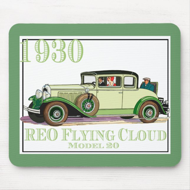 1930 REO Flying Cloud Model 20 Mouse Pad (Front)