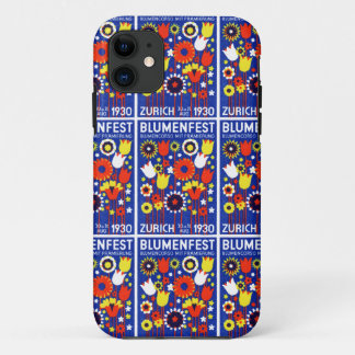 1930 Swiss Flower Show iPhone 11 Case