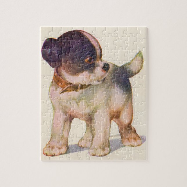 1930s adorable puppy no. 1 jigsaw puzzle (Vertical)
