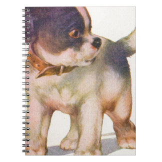 1930s adorable puppy no. 1 notebook