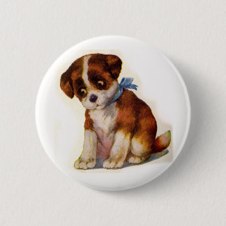 1930s adorable puppy no. 2 button