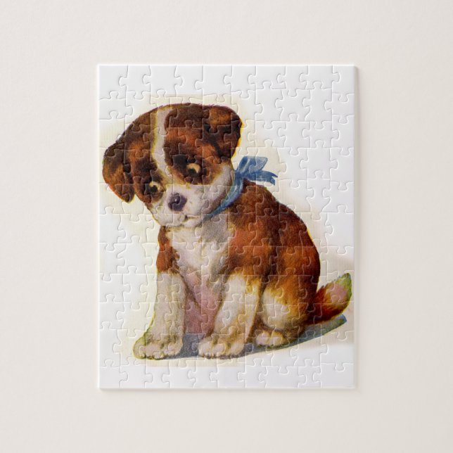 1930s adorable puppy no. 2 jigsaw puzzle (Vertical)