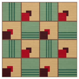 1930s Art Deco Design Fabric
