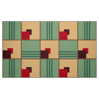 1930s Art Deco Design Fabric