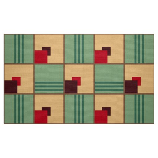 1930s Art Deco Design Fabric
