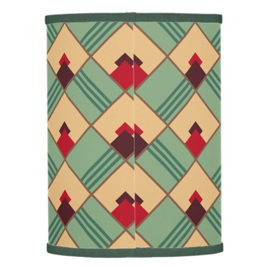 1930s Art Deco Design Lamp Shade (Back)